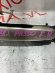 Ручка двери правая передняя TOYOTA PASSO KGC30 1KRFE 69211B1010 4 ракурс