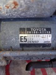 Стартер TOYOTA SPADE NSP140 1NRFE 2810047190, 28100-47190 4 ракурс