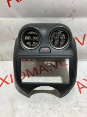 Консоль магнитофона NISSAN MARCH K13 HR12DE 682601HJ8A 3 ракурс
