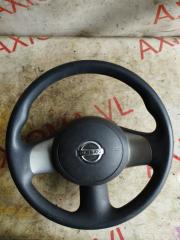 Руль с airbag NISSAN MARCH K13 HR12DE 484301HJ4A, 484301HJ4B, 484301HJ4C, 484301HJ4D 2 ракурс