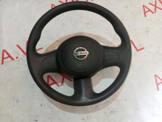 Руль с airbag NISSAN MARCH K13 HR12DE 484301HJ4A, 484301HJ4B, 484301HJ4C, 484301HJ4D 1 ракурс