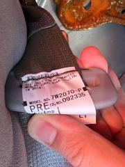 Замок двери правый передний TOYOTA COROLLA AXIO NKE165 1NZFXE 6903042210 4 ракурс