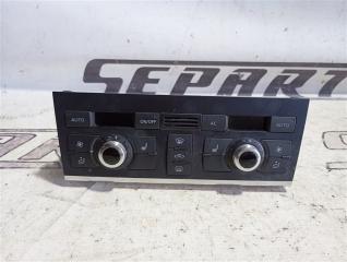 Блок управления климат-контролем передний Audi Q7 2010