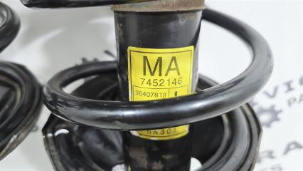 Амортизаторы комплект пробег 40к передние Lacetti 2007 J200 F16D3