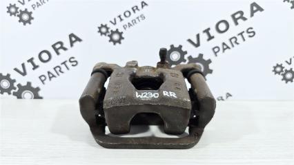 Суппорт тормозной пробег 30к задний правый Qashqai 2010 J10 HR16DE