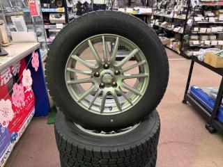 Комплект из 4-х Колесо зимнее R16 / 215 / 60 GOODYEAR ICE NAVI7 5x114.3 лит. 38ET (б/у)