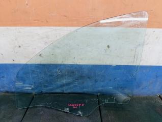 Фото запчасти стекло двери переднее левое Renault Sandero 2013 Б/У запчасть Запчасть стекло двери переднее левое Renault Sandero 2013