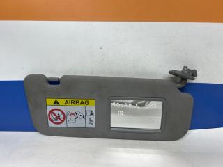 Запчасть козырек солнцезащитный правый Hyundai Solaris 2012
