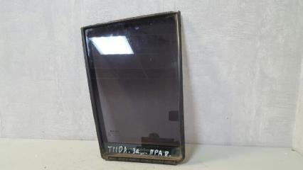 Стекло двери заднее правое Nissan Tiida 2008