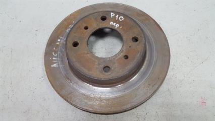 Тормозной диск передний Nissan Primera 1998 Б/У Тормозной диск передний Nissan Primera 1998