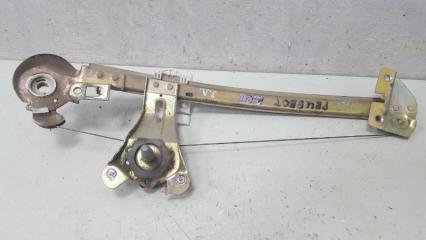 Фото запчасти стеклоподъемник механический задний левый Peugeot 206 2008 Б/У запчасть Запчасть стеклоподъемник механический задний левый Peugeot 206 2008