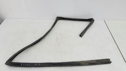 Запчасть уплотнительная резинка проема двери задняя левая Nissan Tiida 2008