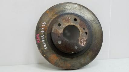 Тормозной диск передний Nissan Laurel 2001 Б/У Тормозной диск передний Nissan Laurel 2001