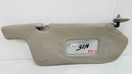 Козырек солнцезащитный передний правый Nissan Almera 1998