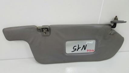 Козырек солнцезащитный передний правый Nissan Almera 1999