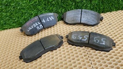 Тормозные колодки передние правые Nissan Laurel 2001 Б/У Тормозные колодки передние правые Nissan Laurel 2001