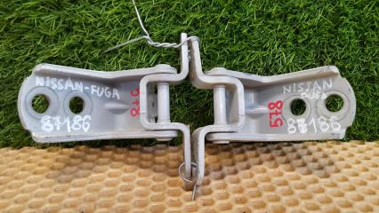 Петля двери комплект передняя левая Nissan Fuga 2005 Б/У Петля двери комплект передняя левая Nissan Fuga 2005