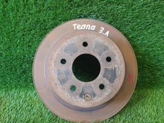 Тормозной диск задний левый Nissan Teana 2006 Б/У Тормозной диск задний левый Nissan Teana 2006