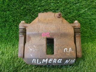 Тормозной суппорт передний левый Nissan Almera 2004