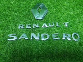 Запчасть эмблема задняя Renault Sandero 2 2015
