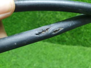 Трос ручного стояночного тормоза ручника задний правый Волга Сайбер 2010 JR41 EDZ 2.4л