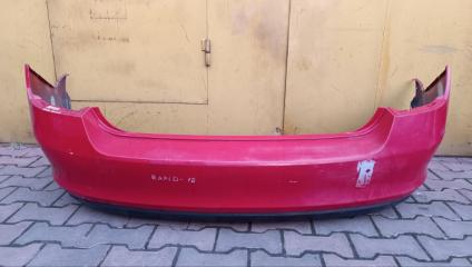 Бампер задний SKODA RAPID