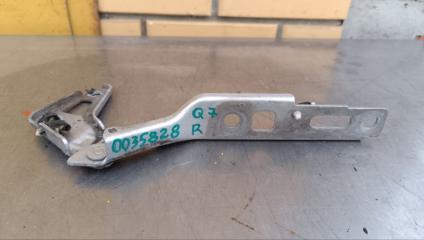 Запчасть петля капота правая audi Q7 2007