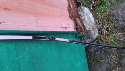 Молдинг крыши левый C204 2013 СЕДАН