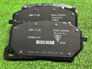 Запчасть колодки тормозные передние VAG