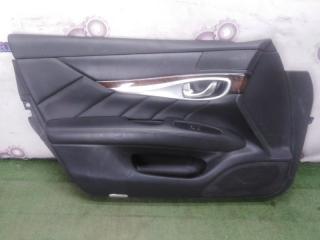 Обшивка дверей передняя левая Nissan Fuga 2011