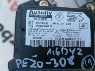 Блок управления AIR BAG 308 2011 ХЭТЧБЕК 1.6 DV6DTED