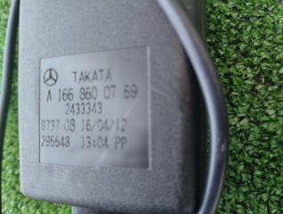 Замок ремня безопасности задний левый MERCEDES-BENZ GLE W166 2.2 OM 651.960 Замок ремня безопасности задний левый MERCEDES-BENZ GLE W166 2.2 OM 651.960
