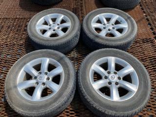 Комплект из 4-х Колесо летнее R18 / 265 / 60 Bridgestone Dueler H/L Alenza Plus 6x139.7 лит. 25ET (б/у)