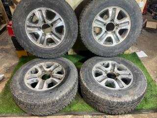 Комплект из 4-х Колесо шипованное R17 / 275 / 65 Toyo  5x150 лит. 60ET (б/у)