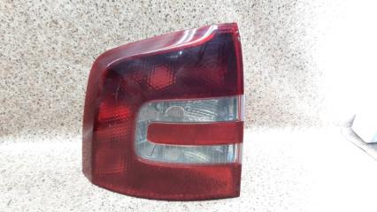 Запчасть фонарь задний левый Skoda Octavia 2004-2009
