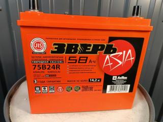 Аккумулятор Зверь Asia 58 (B24) правый