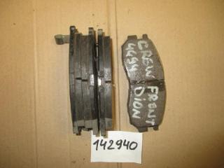 Колодки тормозные передние  MITSUBISHI   DION   CR6W   4G94     1 ракурс