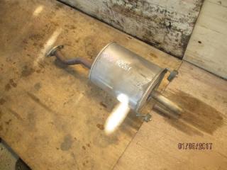Глушитель  HONDA   FIT   GD1   L13A     1 ракурс