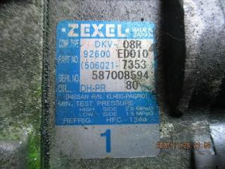 Компрессор кондиционера  NISSAN   TIIDA   JC11   MR18   92600ED010  3 ракурс