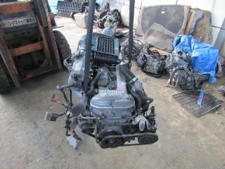 Двигатель  SUZUKI   WAGON R   CT51S   K6AT     1 ракурс