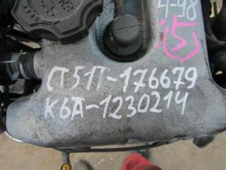Двигатель  SUZUKI   WAGON R   CT51S   K6AT     4 ракурс