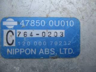 Блок управления abs  NISSAN   MARCH   HK11      478500U010  2 ракурс