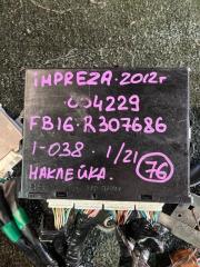 Блок efi  SUBARU   IMPREZA   GP2   FB16     2 ракурс