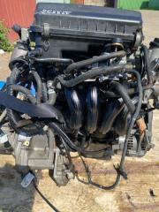 Двигатель  TOYOTA   PASSO   QNC10   K3VE     4 ракурс