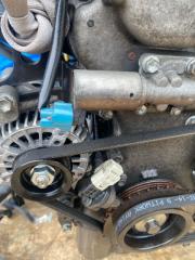 Двигатель  NISSAN   MOCO   MG22S   K6A     2 ракурс