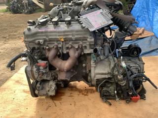 Двигатель  NISSAN   AVENIR   VW11   QG18     2 ракурс