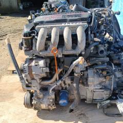 Двигатель  HONDA   FIT   GE6   L13A     4 ракурс