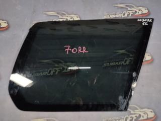 Стекло собачника заднее правое Subaru Forester 2002