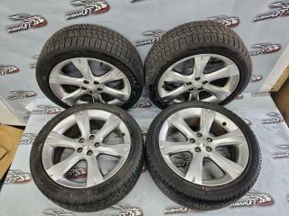 Комплект из 4-х Колесо зимнее R17 / 215 / 45 Goodyear Ice Navi 5x100 лит. 55ET (б/у)