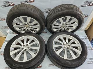 Комплект из 4-х Колесо летнее R17 / 215 / 60 Pirelli P7 EVO 5x100 лит. 55ET (б/у)